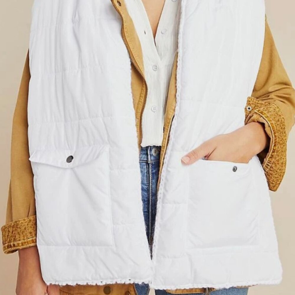 Anthropologie Sleeping on Snow Marley Puffer Scarf NWT